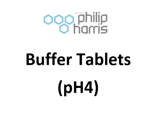 Buffer Tablets Ph4 Pk50